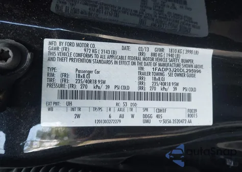 2013 Ford Focus Titanium from USA, damaged, VIN 1FADP3J20DL295996